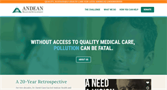 Desktop Screenshot of andeanhealth.org