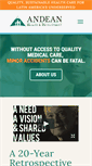 Mobile Screenshot of andeanhealth.org